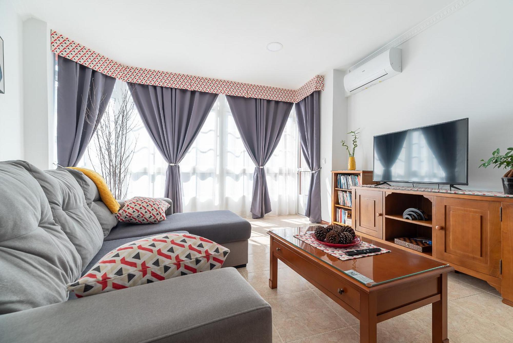 Apartamento Espacioso Cerca De La Playa Con Aire Acondicionado Apartment Moana Bagian luar foto